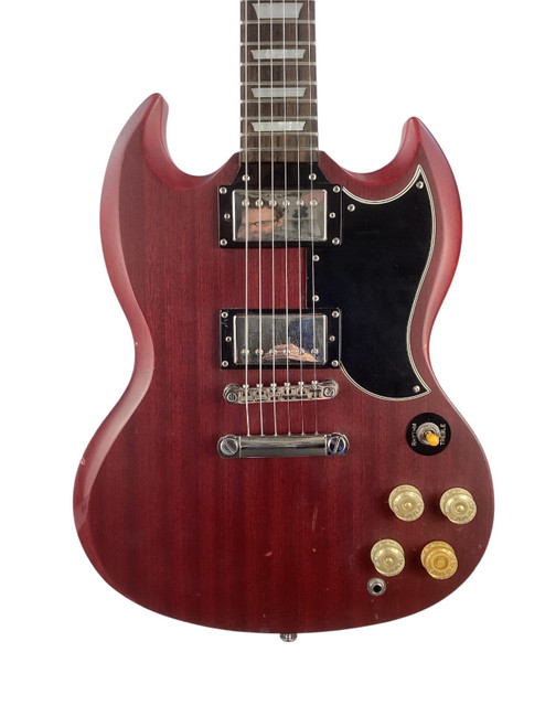 Vist Large View of Product Image Which is Used Epiphone SG G-400 Faded Cherry Electric Guitar -AS IS WEAR