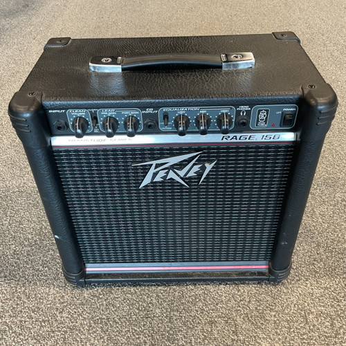 Vist Large View of Product Image Which is Used PEAVEY RAGE 158 Solid State Amplifier