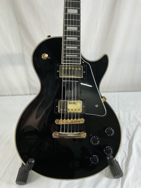 Vist Large View of Product Image Which is Used Epiphone LES PAUL CUSTOM NECK REPAIR LP Type Electric Guitar Black 6-String