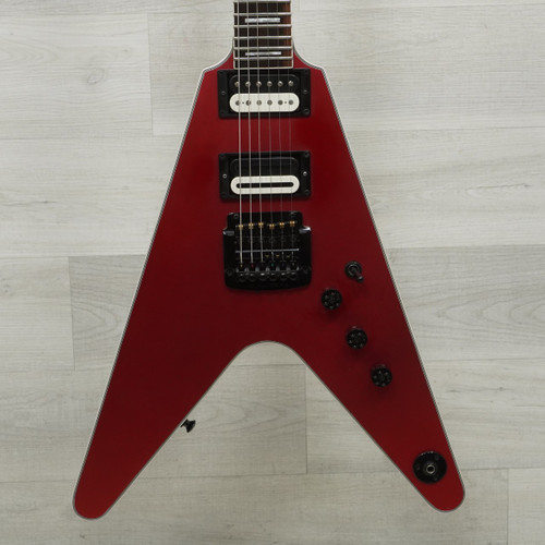 Vist Large View of Product Image Which is Used Dean V Select 24 Kahler Electric Guitar Red