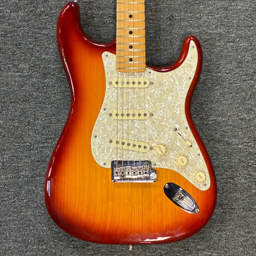 Vist Large View of Product Image Which is Used Fender AMERICAN SELECT PORT ORFORD CEDAR S Type Electric Guitar Cherry Sunburst 6-String