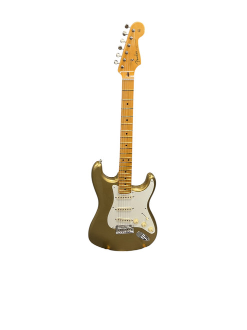 Vist Large View of Product Image Which is Used Fender LINCOLN BREWSTER STRAT S Type Electric Guitar Goldtop 6-String