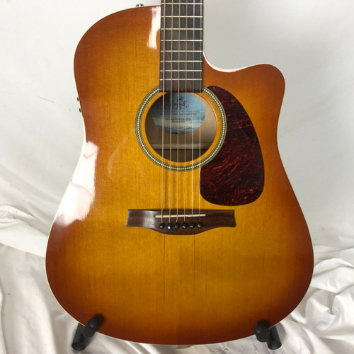 Vist Large View of Product Image Which is Used Seagull ENTOURAGE RUSTIC Solid Top Acoustic Guitar Sunburst 6-String