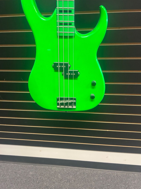 Vist Large View of Product Image Which is Used Dean CUSTOM ZONE GREEN BASS P Type Bass Guitar Green 4-String