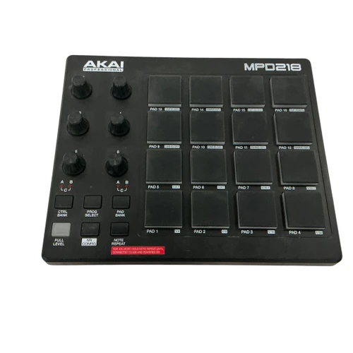 Vist Large View of Product Image Which is Used Akai MPD-218 Compact Controller Compact