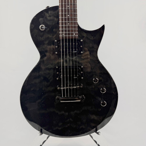 Vist Large View of Product Image Which is Used LTD EC-100-QM  Electric Guitar Black