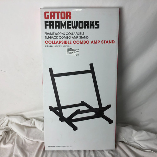 Vist Large View of Product Image Which is Used Gator FRAMEWORKS AMP STAND GFWGTRAMP100 Guitar Stand