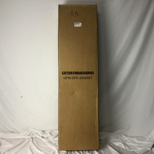 Vist Large View of Product Image Which is Used Gator FRAMEWORKS SPEAKER STAND PAIR Speaker Stand