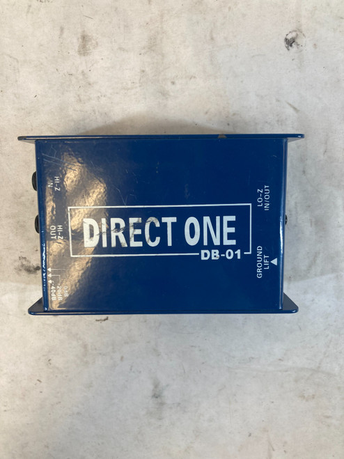 Vist Large View of Product Image Which is Used Direct One DB-01 Direct Box