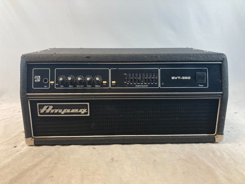 Vist Large View of Product Image Which is Used Ampeg SVT-350 Solid State Bass Amp Head