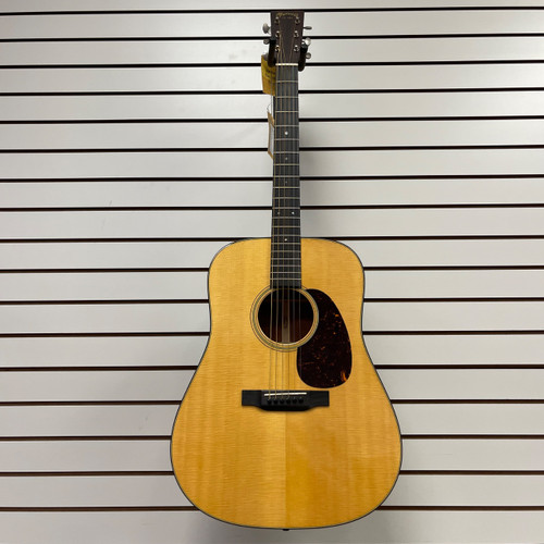 Vist Large View of Product Image Which is Used Martin D-18 AS-IS Solid Top Acoustic Guitar Natural