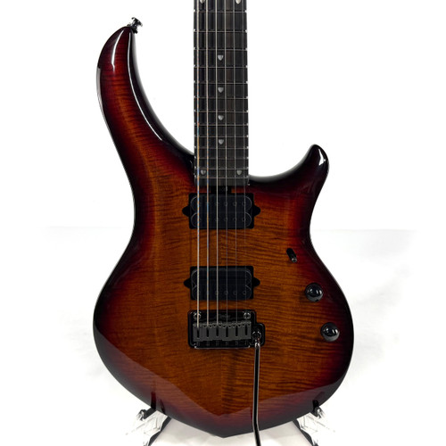 Vist Large View of Product Image Which is Used Sterling by Ernie Ball MAJ200XFM Electric Guitar Orange 6-String