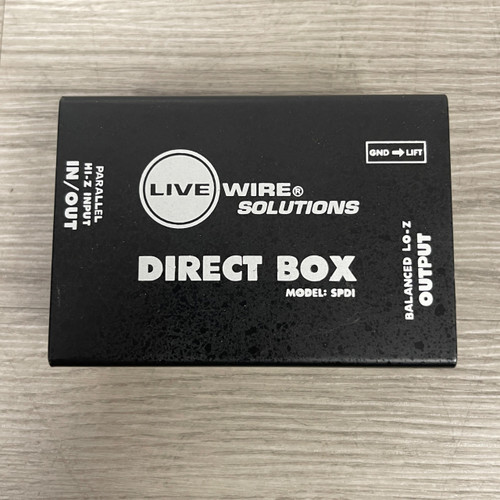 Vist Large View of Product Image Which is Used Live Wire Solutions SPDI DIRECT BOX Direct Box