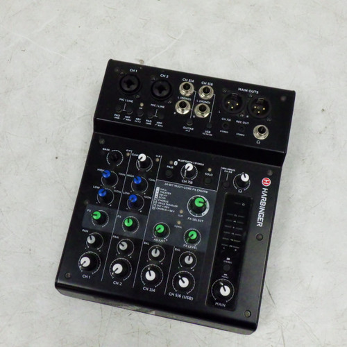 Vist Large View of Product Image Which is Used Harbinger LV8 mixer with Power Mixing Console