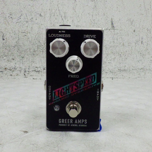Vist Large View of Product Image Which is Used Greer Amps lightspeed Organic Overdrive  