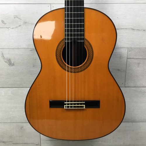 Vist Large View of Product Image Which is Used No Brand Vintage Solid Top Classical Acoustic Guitar Natural