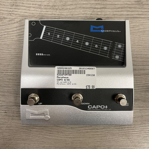 Vist Large View of Product Image Which is Used Morpheus CAPO W/AC Pitch Pedal