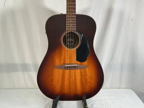 Vist Large View of Product Image Which is Used Fender REDONDO SPECIAL HSB MAH Solid Top Acoustic Guitar Sunburst