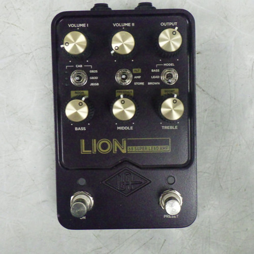 Vist Large View of Product Image Which is Used UNIVERSAL AUDIO LION Overdrive Pedal