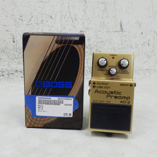 Vist Large View of Product Image Which is Used Boss AD-2 Amp Modeling Pedal