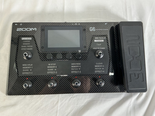 Vist Large View of Product Image Which is Used Zoom G6 Floorboard Amp Modeling + FX