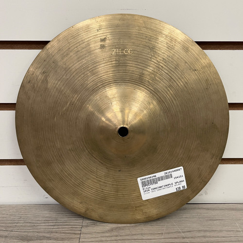 Vist Large View of Product Image Which is Used Zilco 10IN CONSTANTINOPLE SPLASH Splash Cymbal 10"