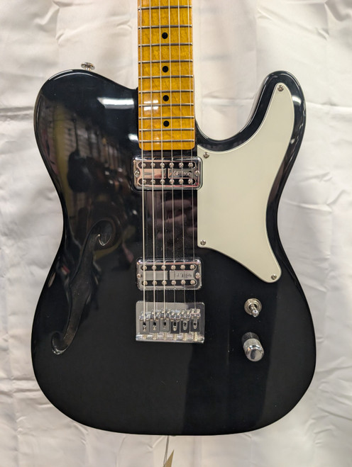 Vist Large View of Product Image Which is Used Xaviere PRO842 CABRONITA TELECASTER T Type Electric Guitar Black 6-String