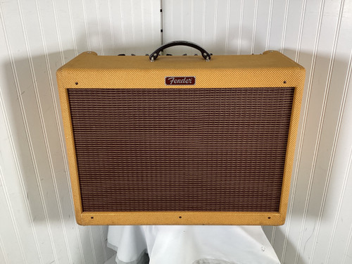 Vist Large View of Product Image Which is Used Fender BLUES DELUXE REISSUE + COVER 1 x 12 Tube Combo Amplifier 1 x 12
