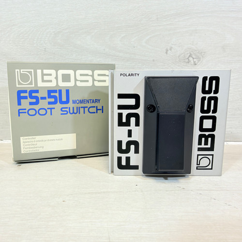 Vist Large View of Product Image Which is Used Boss FS-5U Momentary Footswitch - Polarity Switch - With Original Box