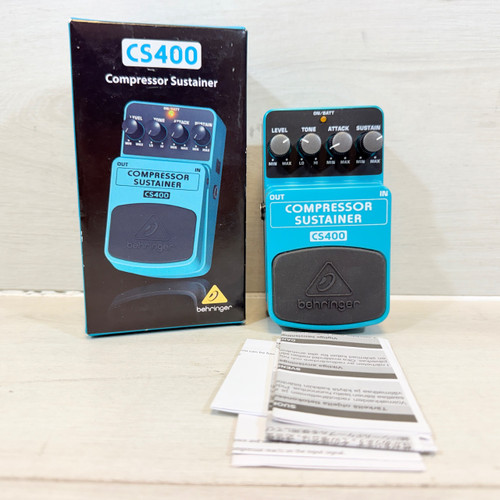 Vist Large View of Product Image Which is Used Behringer CS400 Compressor Pedal