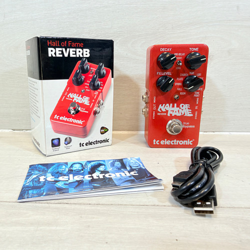Vist Large View of Product Image Which is Used TC Electronic HALL OF FAME Reverb Pedal