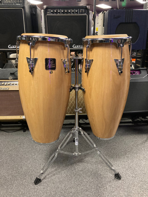 Vist Large View of Product Image Which is Used Latin Percussion Aspire Congas W/Stand