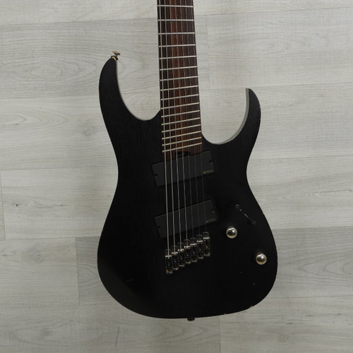 Vist Large View of Product Image Which is Used Ibanez RGIM7MH Electric Guitar Black 7-String
