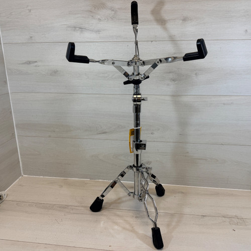 Vist Large View of Product Image Which is Used Sound Percussion SP Double-Braced Snare Drum Stand – Chrome Adjustable Tripod