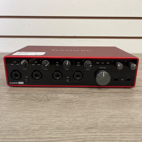 Vist Large View of Product Image Which is Used Focusrite SCARLETT 18I8 3RD GEN W/AC Computer Interface 8+ A/D Recording Inputs