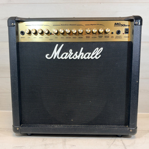 Vist Large View of Product Image Which is Used Marshall MG50DFX 50W 1x12 Guitar Combo Amplifier with Digital Effects