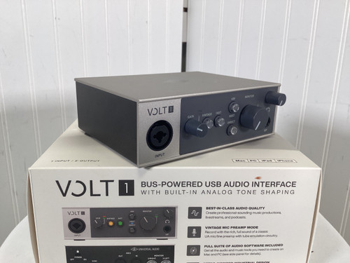 Vist Large View of Product Image Which is Used Universal Audio VOLT 1 Computer Interface 1 A/D Recording Inputs