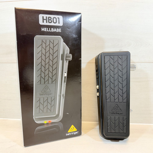 Vist Large View of Product Image Which is Used Behringer HB01 Hellbabe Optical Wah Pedal – Includes Original Box
