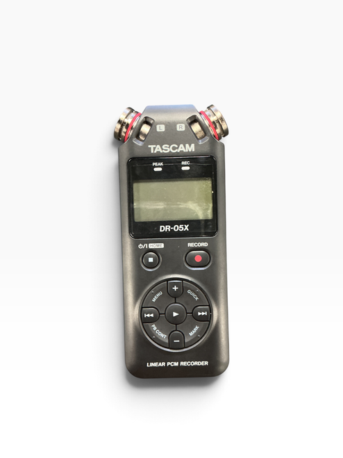 Vist Large View of Product Image Which is Used Tascam DR05X Compact Recording Device