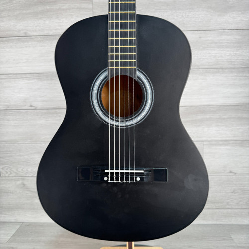 Vist Large View of Product Image Which is Used BCP Nylon String Acoustic Guitar - Black - AS IS - See Description