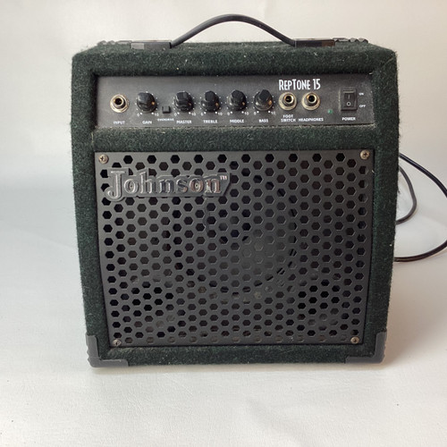 Vist Large View of Product Image Which is Used Johnson REPTONE 15 1 x 5 Solid State Amplifier 1 x 5