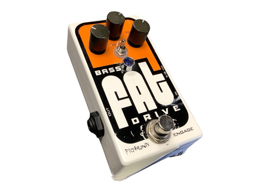 Vist Large View of Product Image Which is Used Pigtronix BASS FAT DRIVE Bass Pre-Amp Pedal