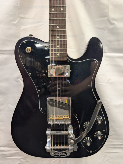 Vist Large View of Product Image Which is Used CRESTON ELECTRIC T-DLX T Type Electric Guitar Black 6-String