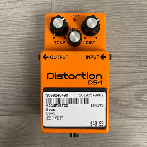 Vist Large View of Product Image Which is Used Boss DS-1 Distortion Pedal