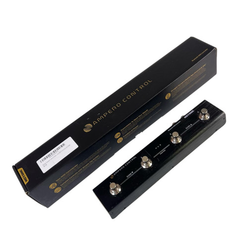 Vist Large View of Product Image Which is Used Hotone Ampero Control 4-Switch Bluetooth MIDI Foot Controller Pedal