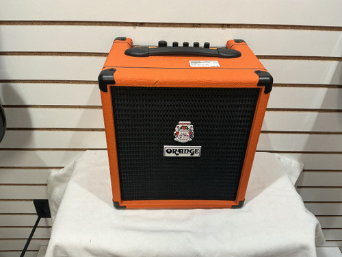 Vist Large View of Product Image Which is Used Orange CRUSH BASS 25 AMP 1 x 10 Bass Combo Amplifier 1 x 10