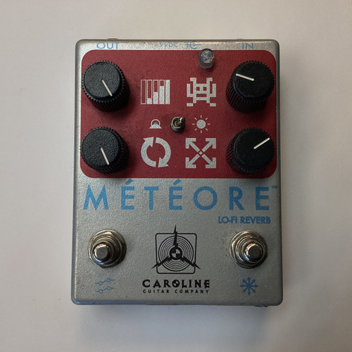 Vist Large View of Product Image Which is Used Caroline METEORE LO-FI REVERB Reverb Pedal