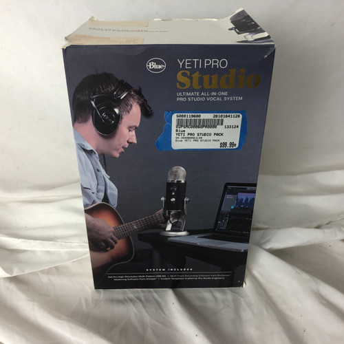 Vist Large View of Product Image Which is Used Blue YETI PRO STUDIO PACK USB Microphone