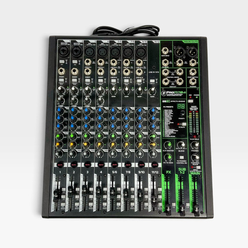 Vist Large View of Product Image Which is Used Mackie ProFX12v3 Powered Mixer