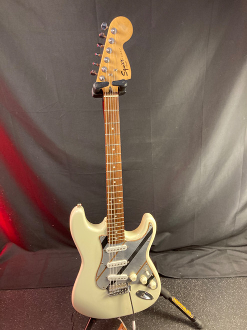 Vist Large View of Product Image Which is Used Squier STRAT S Type Electric Guitar Yellow 6-String